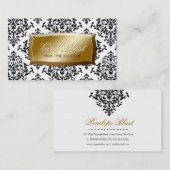 311 Gold Blast Damask Visitekaartje (Voorkant / Achterkant)