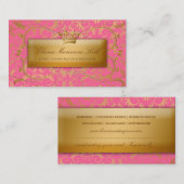 311 Golden diVine #2 Aardbeien Brulee Visitekaartje (Voorkant / Achterkant)