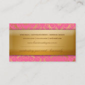 311 Golden diVine #2 Aardbeien Brulee Visitekaartje (Achterkant)