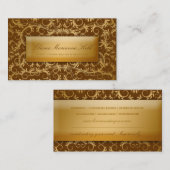 311-Golden diVine #2 Chocolade Brown Visitekaartje (Voorkant / Achterkant)