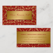 311 Golden Divine Cherry Red Visitekaartje (Voorkant / Achterkant)