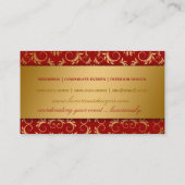311 Golden Divine Cherry Red Visitekaartje (Achterkant)