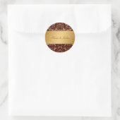 311-Golden diVine Sticker Brown (Tas)