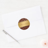 311-Golden diVine Sticker Brown (Envelop)