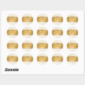311-Golden diVine Sticker Wit Verrukking (Vel)