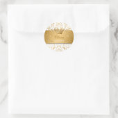 311-Golden diVine Sticker Wit Verrukking (Tas)