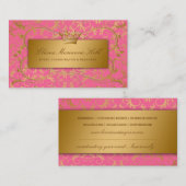 311 Golden diVine Strawberry Brulee Visitekaartje (Voorkant / Achterkant)