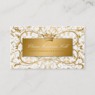 311 Golden diVine White Delight Visitekaartje