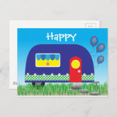311 Happy Camper Cute Cool Gifts Briefkaart (Voorkant / Achterkant)