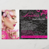 311 Hot Pink & Lace Lashes per brochure (Voorkant)