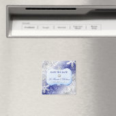 311 Ice Princess Winter Save the Date Magneet (Insitu (Vaatwasser))