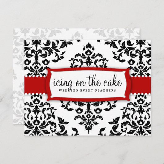 311 Icing op de taart Cherry Frosting Briefkaart (Voorkant / Achterkant)