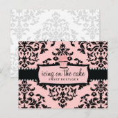 311 Icing op de taart Sweet Icing Pink Briefkaart (Voorkant / Achterkant)