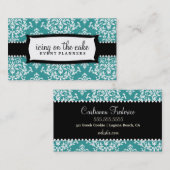 311 Icking op de Blauwgroen witte dop Visitekaartje (Voorkant / Achterkant)