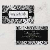 311-Icking op de Coker Metallic Silver Visitekaartje (Voorkant / Achterkant)