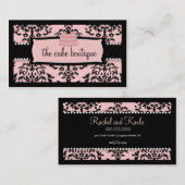 311 Icking op de cokeslaag - zoete ijkroze Visitekaartje (Voorkant / Achterkant)