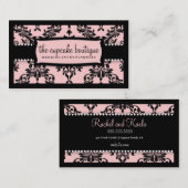 311 Icking op de kook - Zoete ijsroze Visitekaartje (Voorkant / Achterkant)