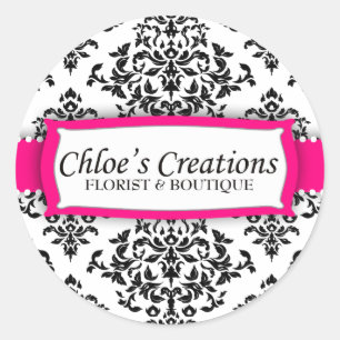 311 IJs op de taart - Aardbei Ronde Sticker