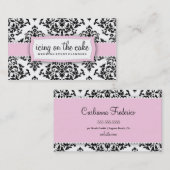 311 IJskies op het Visitekaartje van zoete roze ko (Voorkant / Achterkant)