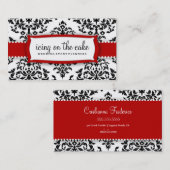 311 IJsmaken op de Cake - Kersensvorst Visitekaartje (Voorkant / Achterkant)