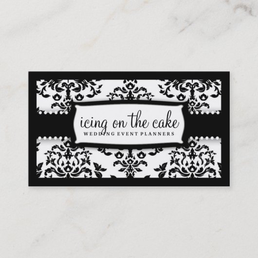 311 IJsmaken op de Cake Sugar Frosting Visitekaartje (Voorkant)