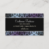 311 IJsvorming op de Cake Hydrangea Silver Metalli Visitekaartje (Achterkant)