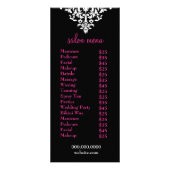 311 IJsvorming op de hete roze Cake Reclamekaart (Achterkant)