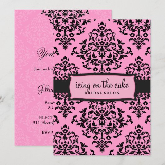 311-IJsvorming op de roze keizersnede Kaart (Voorkant / Achterkant)