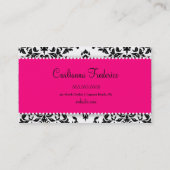 311 IJzen op de aardbei van de Cake Frosting Visitekaartje (Achterkant)