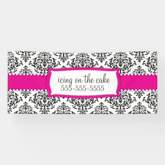311 IJzen op de Aardbeienbanner van de Cake Spandoek (Horizontaal)
