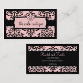 311 IJzernij op de cokes Fleur di Lis Sweet Pink Visitekaartje (Voorkant / Achterkant)
