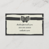 311 IN DE SKY-BUTTERFLY VISITEKAARTJE (Achterkant)