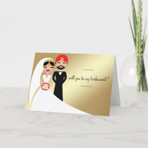 311 Indische Bruid & Bruidegom in Witte Toga