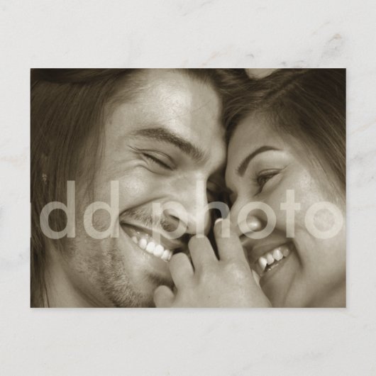 311 JAMAICAN GARDEN SAVE THE DATE AANKONDIGINGSKAART (Achterkant)