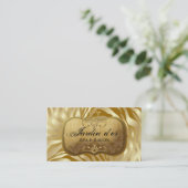 311-Jardin d'or met alleen Zebra Visitekaartje (Staand voorkant)