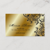 311-Jardin d'or met alleen Zebra Visitekaartje (Achterkant)