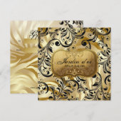 311-Jardin d'or met Zebra-Cadeaubon (Voorkant / Achterkant)