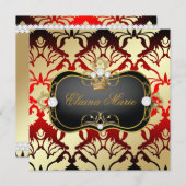 311 Jet Black Ciao Bella Cherry Sass Metallic Gold Kaart (Voorkant / Achterkant)