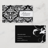 311-Julianna Day n' Night Damask Visitekaartje (Voorkant / Achterkant)