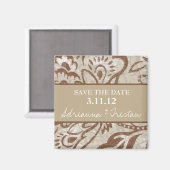 311- KAKI BEWAAR DE DATUM MAGNEET (Voorkant / Achterkant)