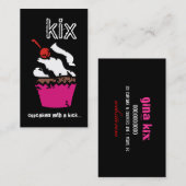 311 Kickin' Cupcake Visitekaartje (Voorkant / Achterkant)