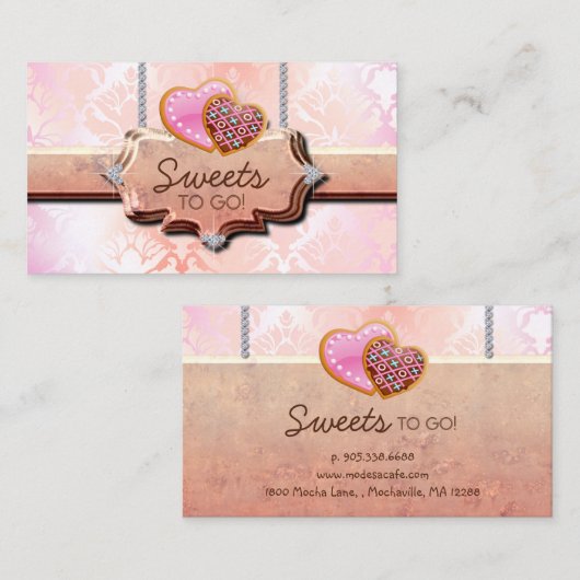 311 Koekkerbakkerij Damaspper Visitekaartje (Voorkant / Achterkant)