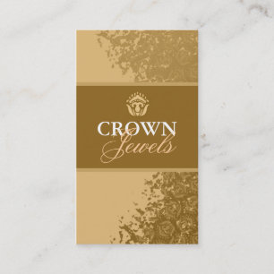 311 KROWN JEWELS GOLD VISITEKAARTJE