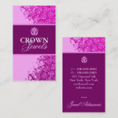 311 KROWN JEWELS PAARS VISITEKAARTJE (Voorkant / Achterkant)