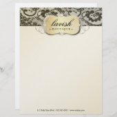 311 Lace de Luxe Gold Lace Custom Briefhoofd (Voorkant / Achterkant)