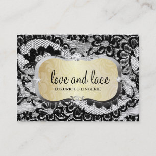 311 Lace de Luxe Gold Visitekaartje