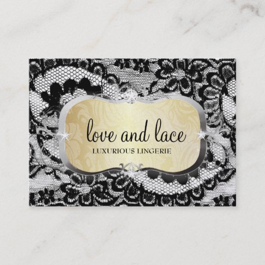 311 Lace de Luxe Gold Visitekaartje (Voorkant)
