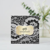 311 Lace De Luxe Gouden Cadeaubon (Staand voorkant)