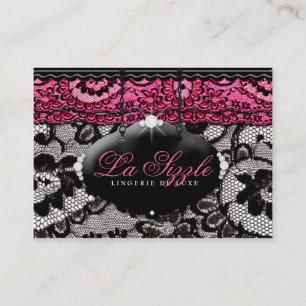 311 Lace de Luxe Pink Visitekaartje