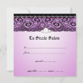 311-Lace de Luxe - Violet Gift Certificate (Achterkant)